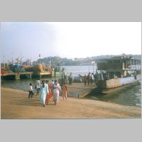 Færgen over floden ved Panaji